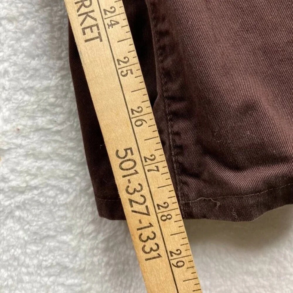 Banana Republic Mens Button Fly Jeans 32 X 32‎ Brown Relaxed Straight Leg Y2K
